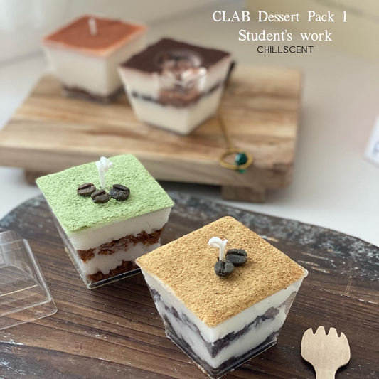 CLAB Dessert Pack 1 甜品蠟燭一日證書課程